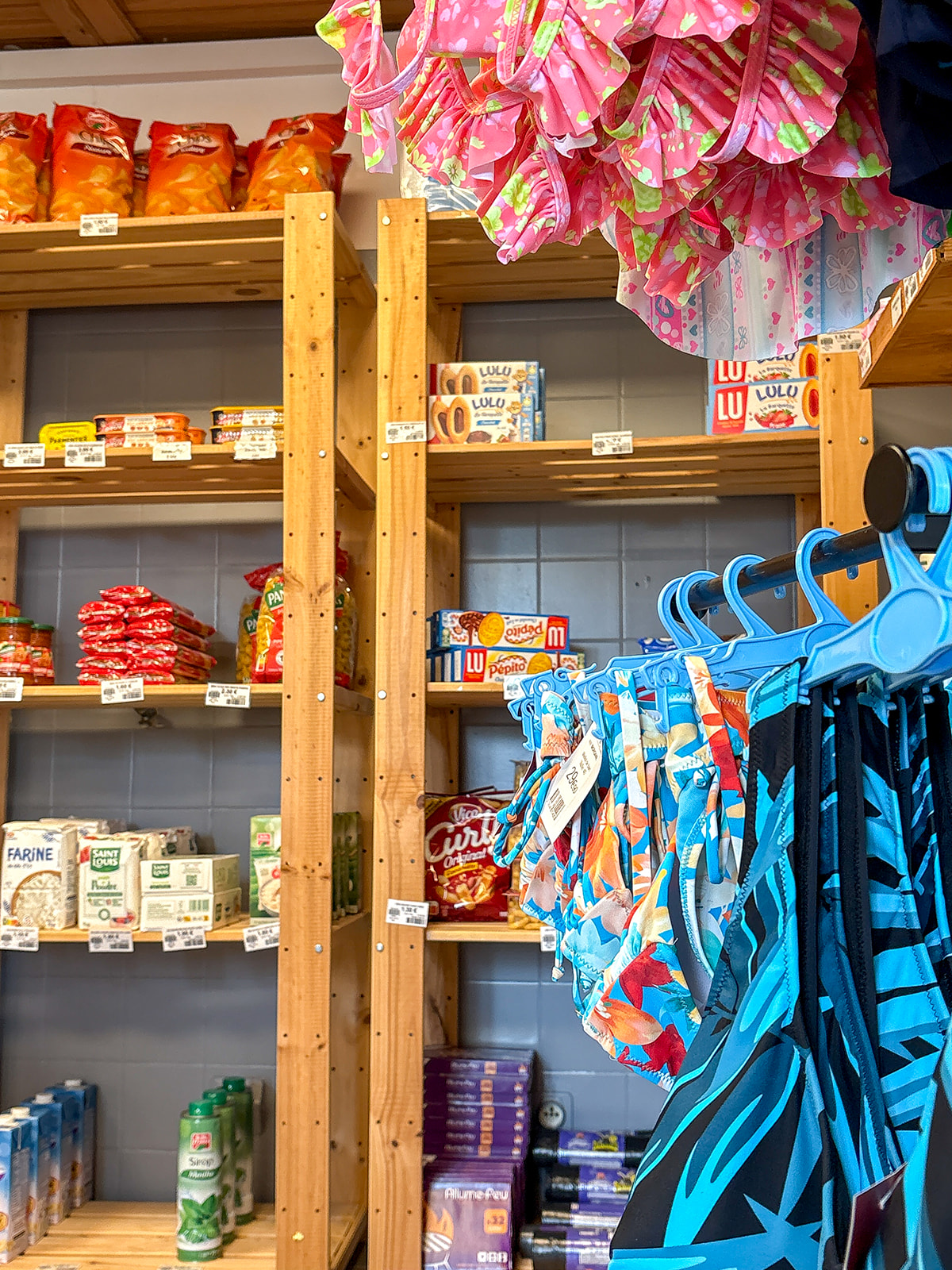 Épicerie du Fort Espagnol, camping dans le Golf du Morbihan